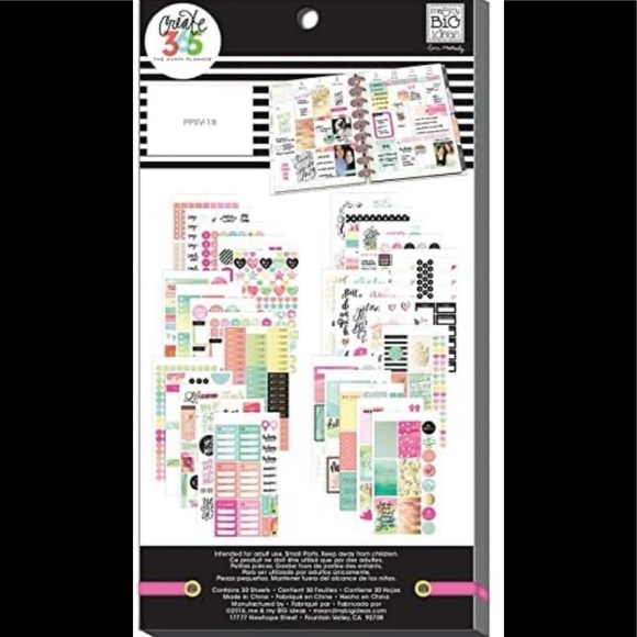 THE HAPPY PLANNER WATERCOLORS STICKERS - Picture 2 of 4